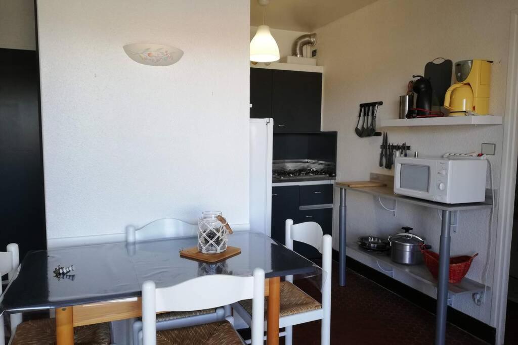Appartement Soleil Levant - Acces Direct Plage - Terrasse - Une Chambre - Proche Commerces Le Barcarès エクステリア 写真